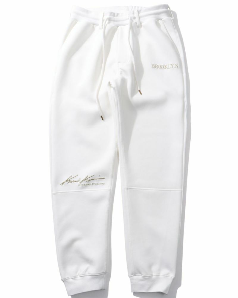 Karl Kani] ダンボールニット シャイニーロゴ イージーパンツ | PEET