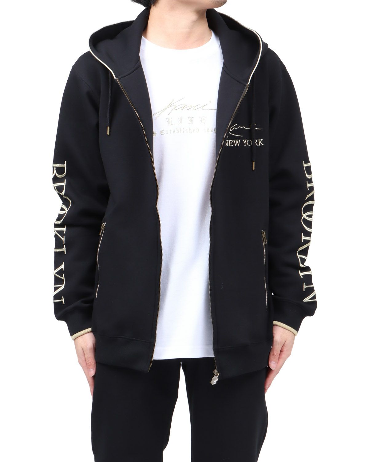 ブラック：173cm63kg(Lサイズ着用)