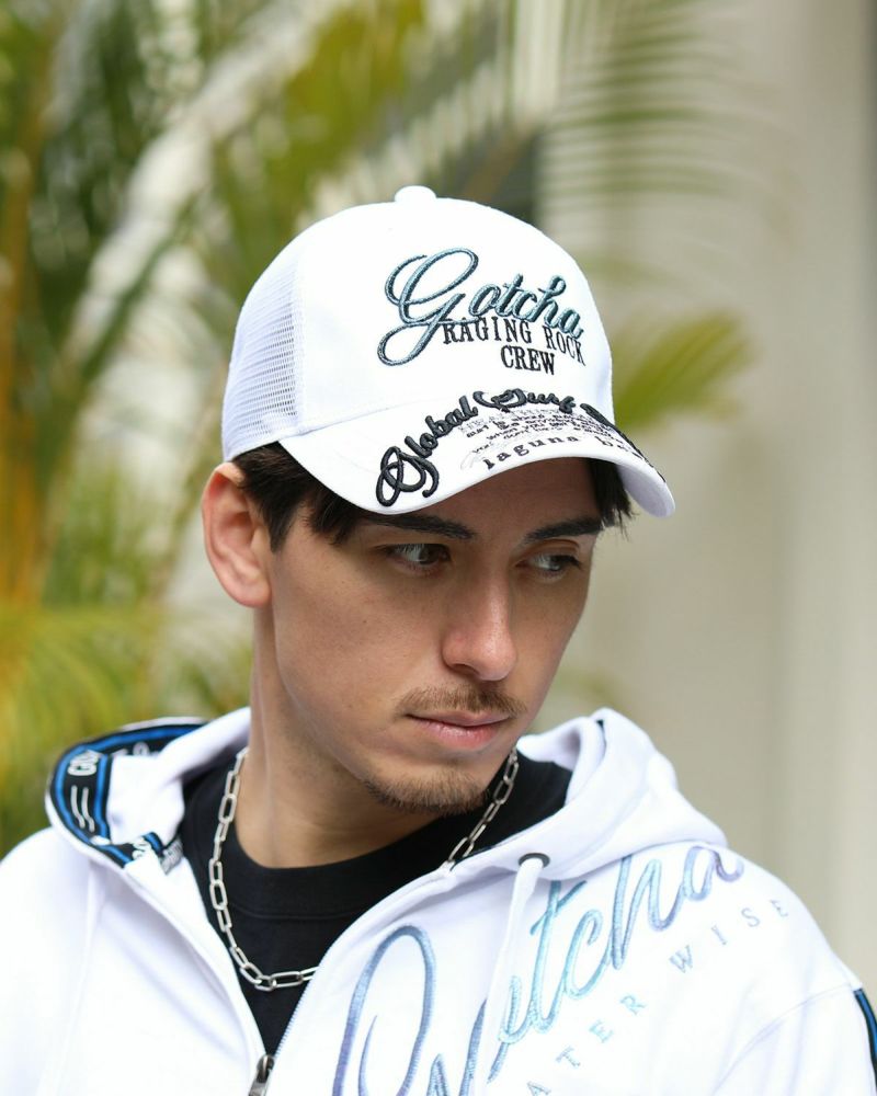 GOTCHA] ブルーグラデ ロゴ メッシュ キャップ | PEET ONLINE STORE