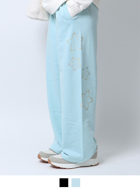 ウィメンズ プルメリア ワイドレッグ パンツ