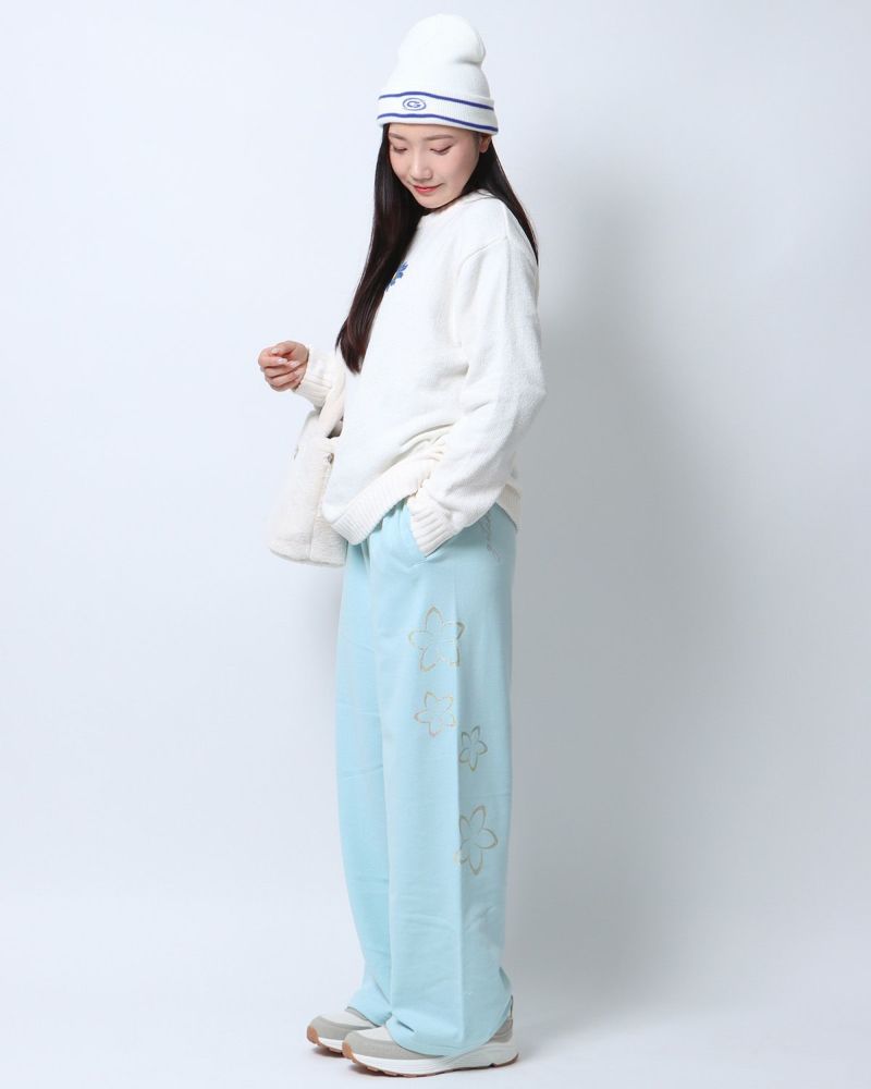 ミントグリーン：166cm(Mサイズ着用)