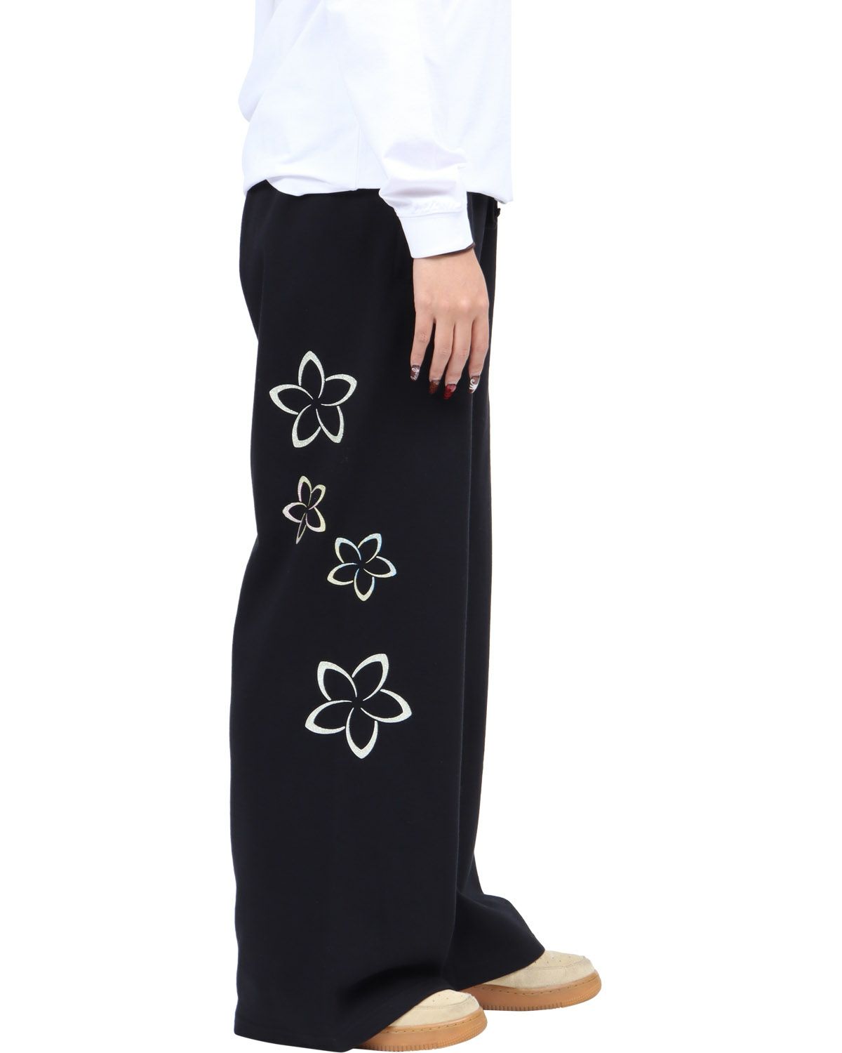 ブラック：167cm(Lサイズ着用)