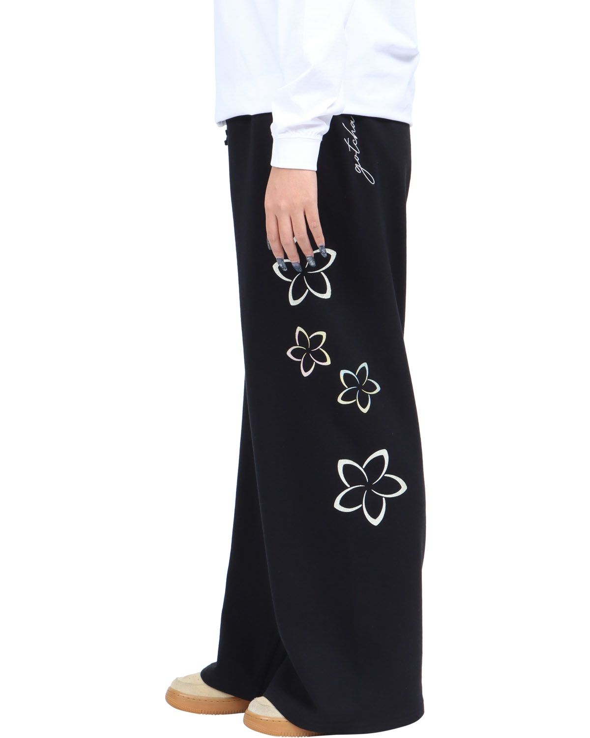 ブラック：167cm(Lサイズ着用)