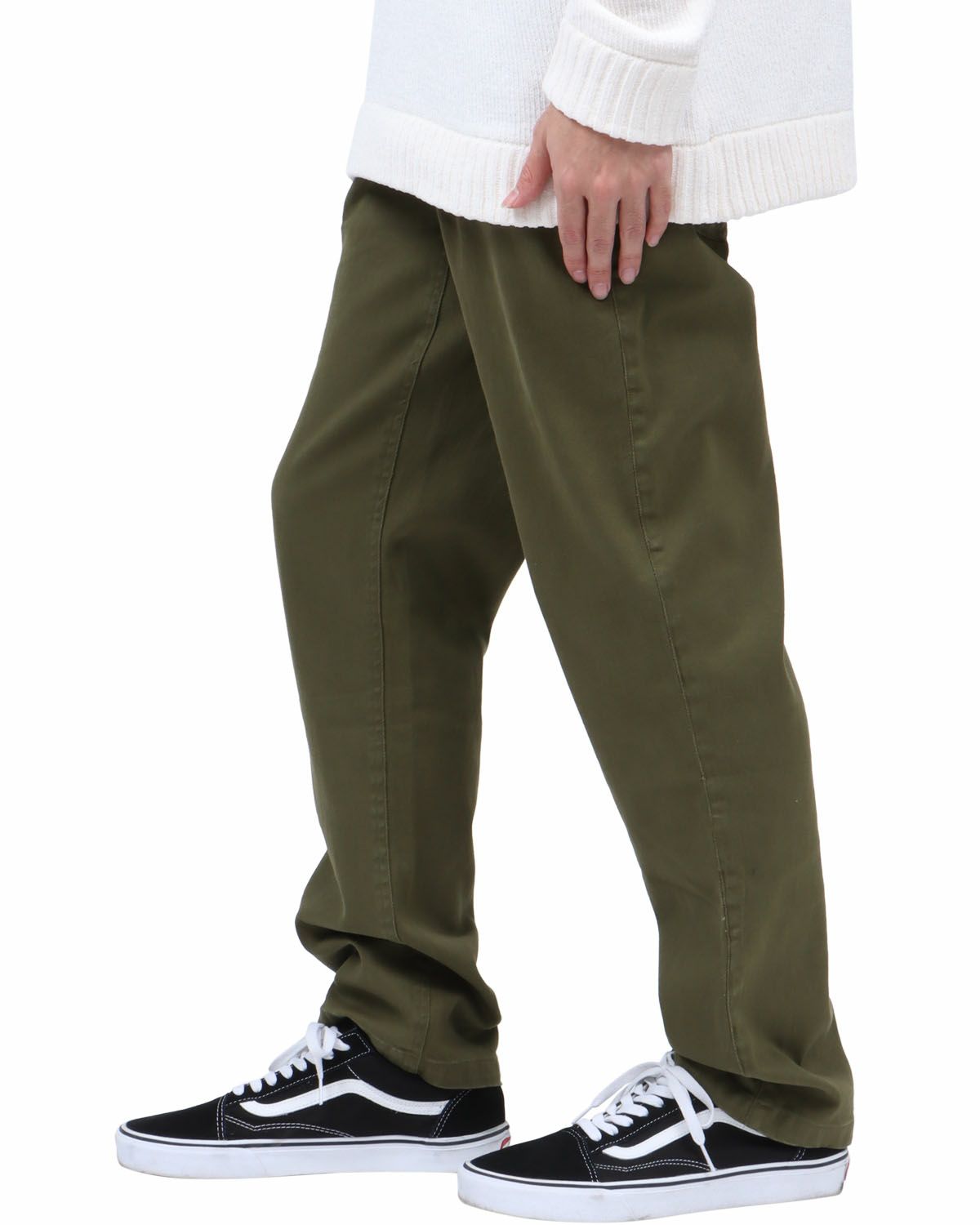 カーキ：173cm63kg(Lサイズ着用)