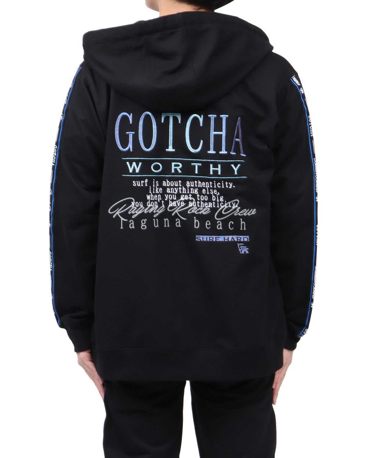 ブラック：173cm63kg(Lサイズ着用)