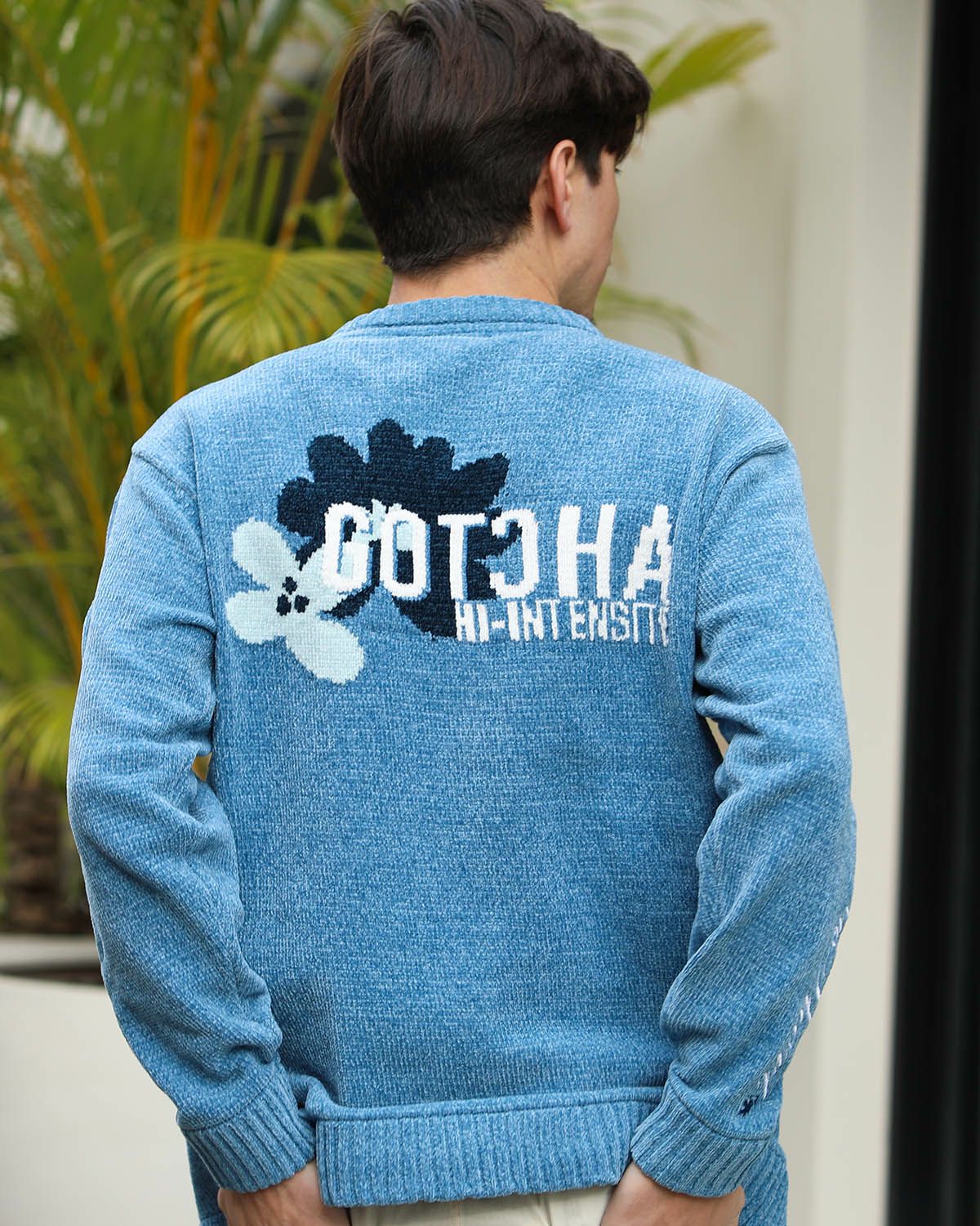 ブルー：180cm/70kg(Lサイズ着用)