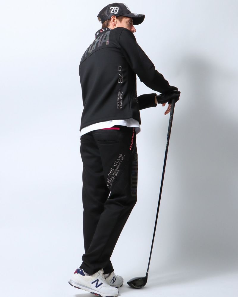 ブラック：183cm/70kg(Lサイズ着用)