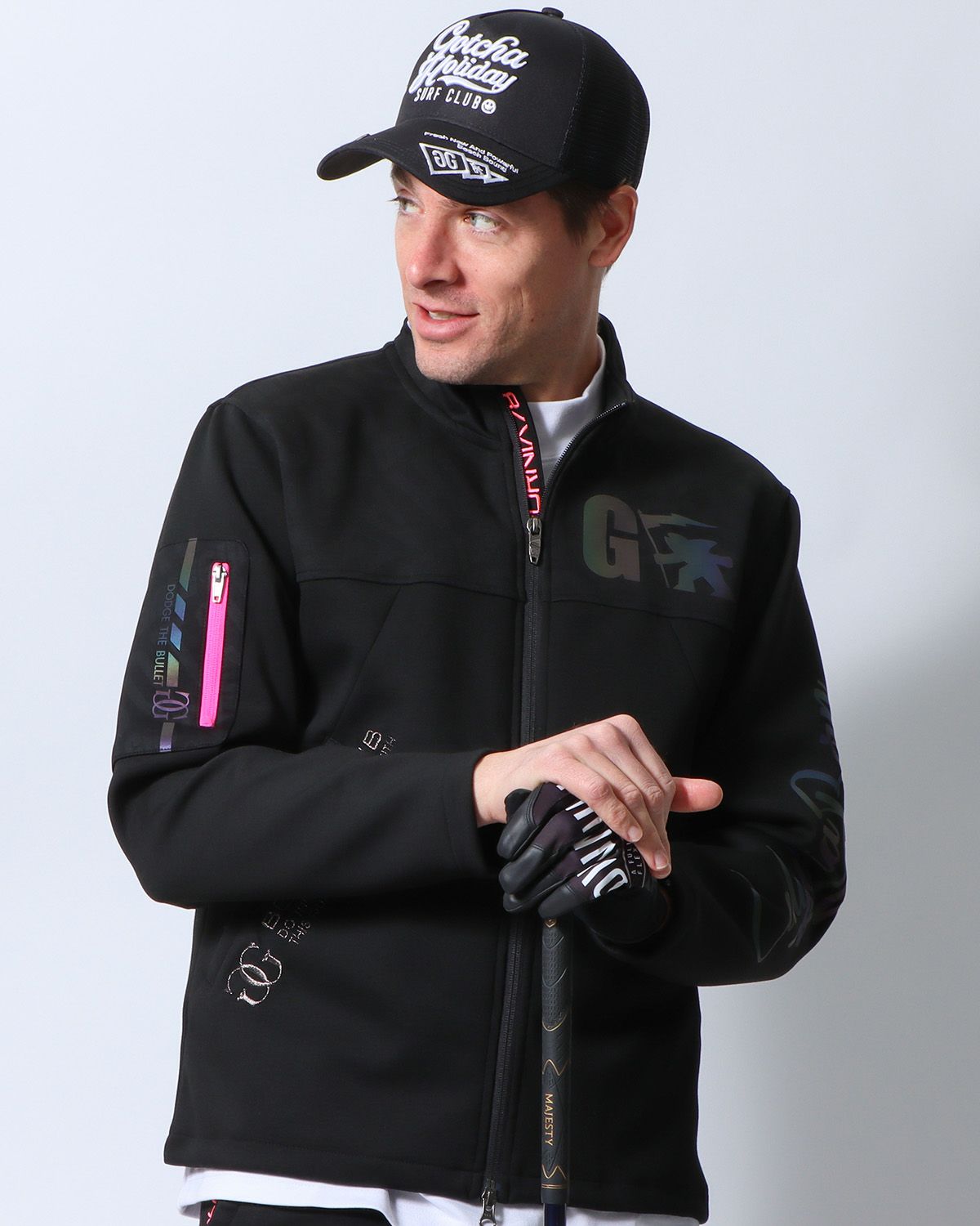 GOTCHA GOLF] エンボス スタンドブルゾン | PEET ONLINE STORE