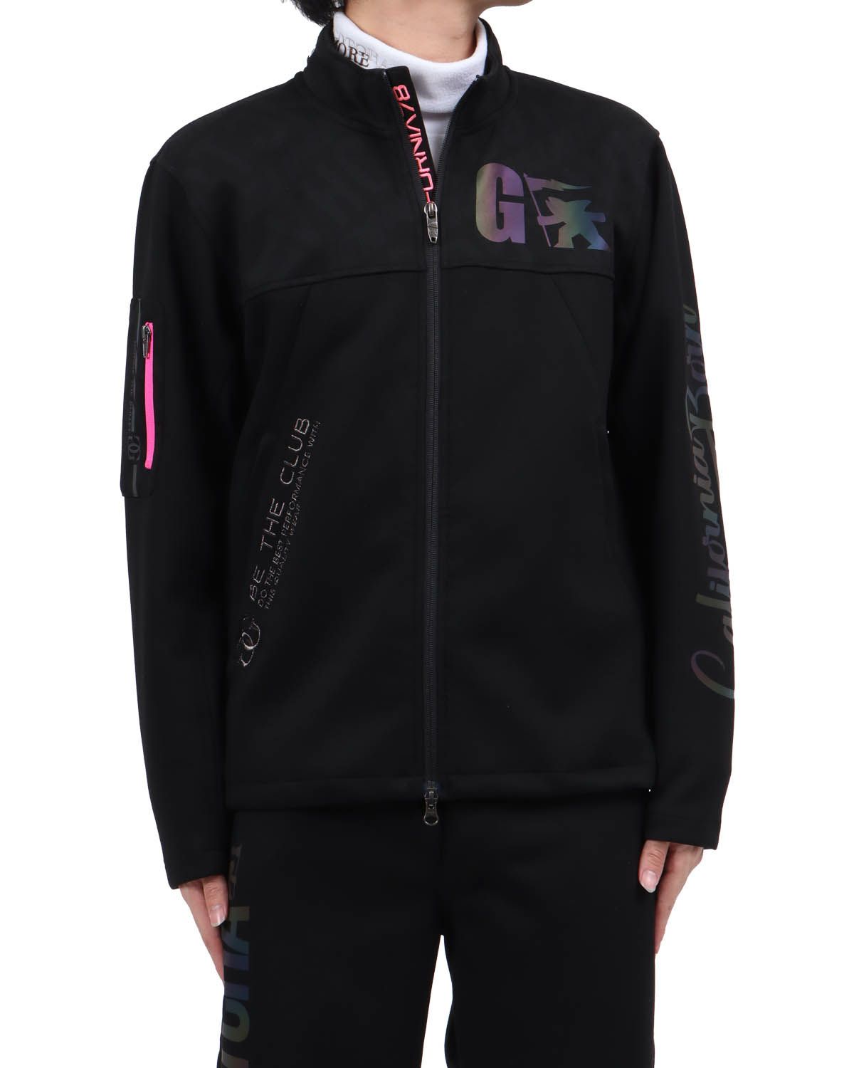 ブラック：173cm63kg(Lサイズ着用)