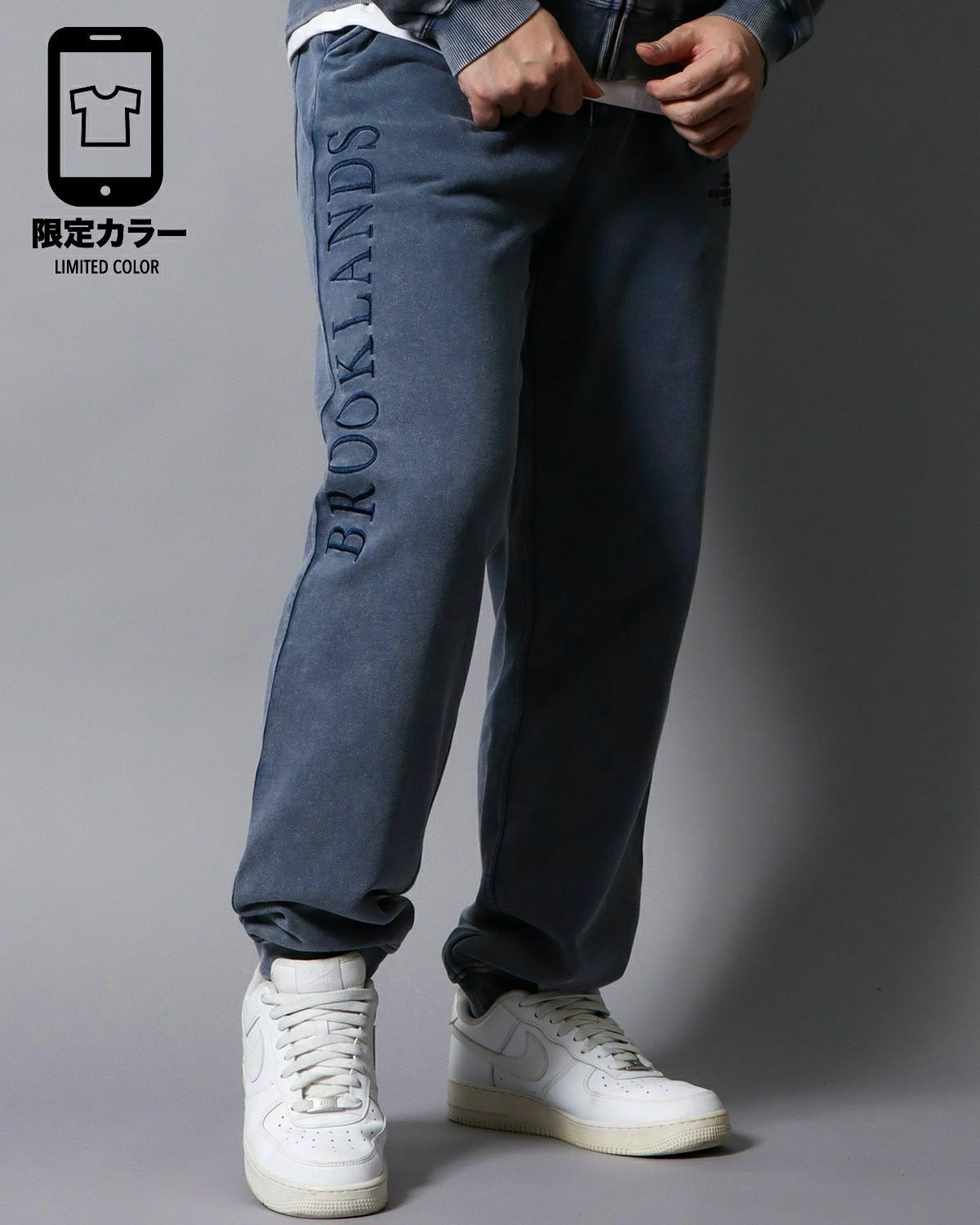 ブルー：178cm/75kg(Lサイズ着用)