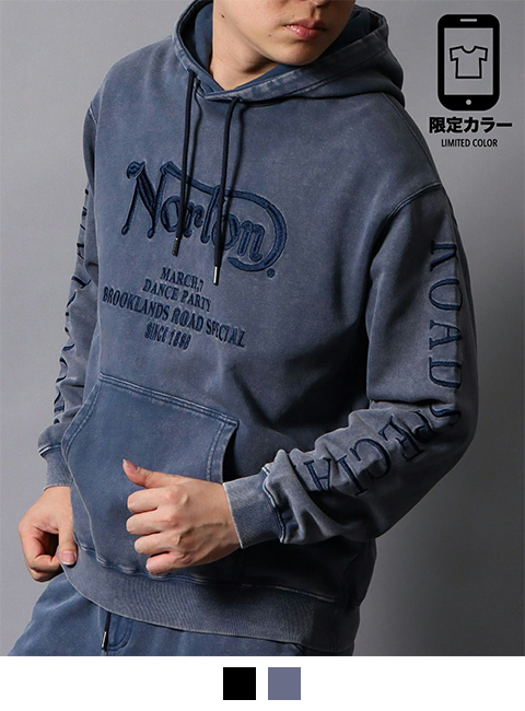 フロスト加工 プルパーカー