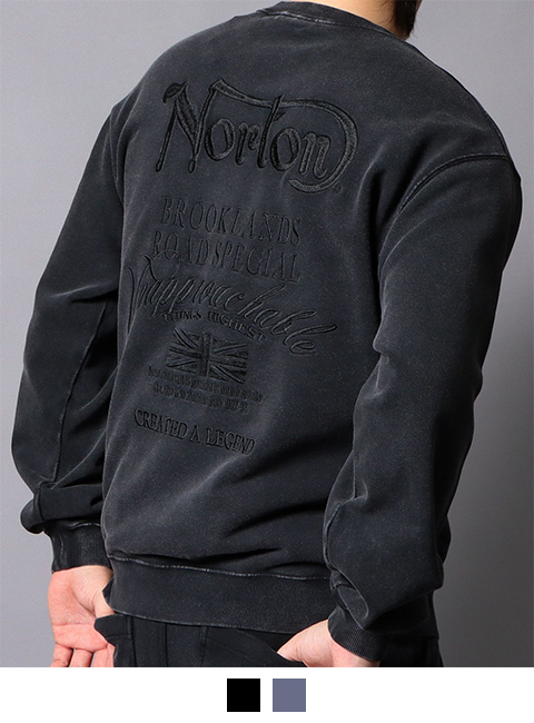 フロスト加工 トレーナー