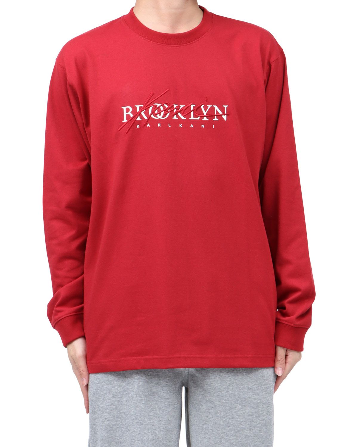 レッド：173cm63kg(Lサイズ着用)