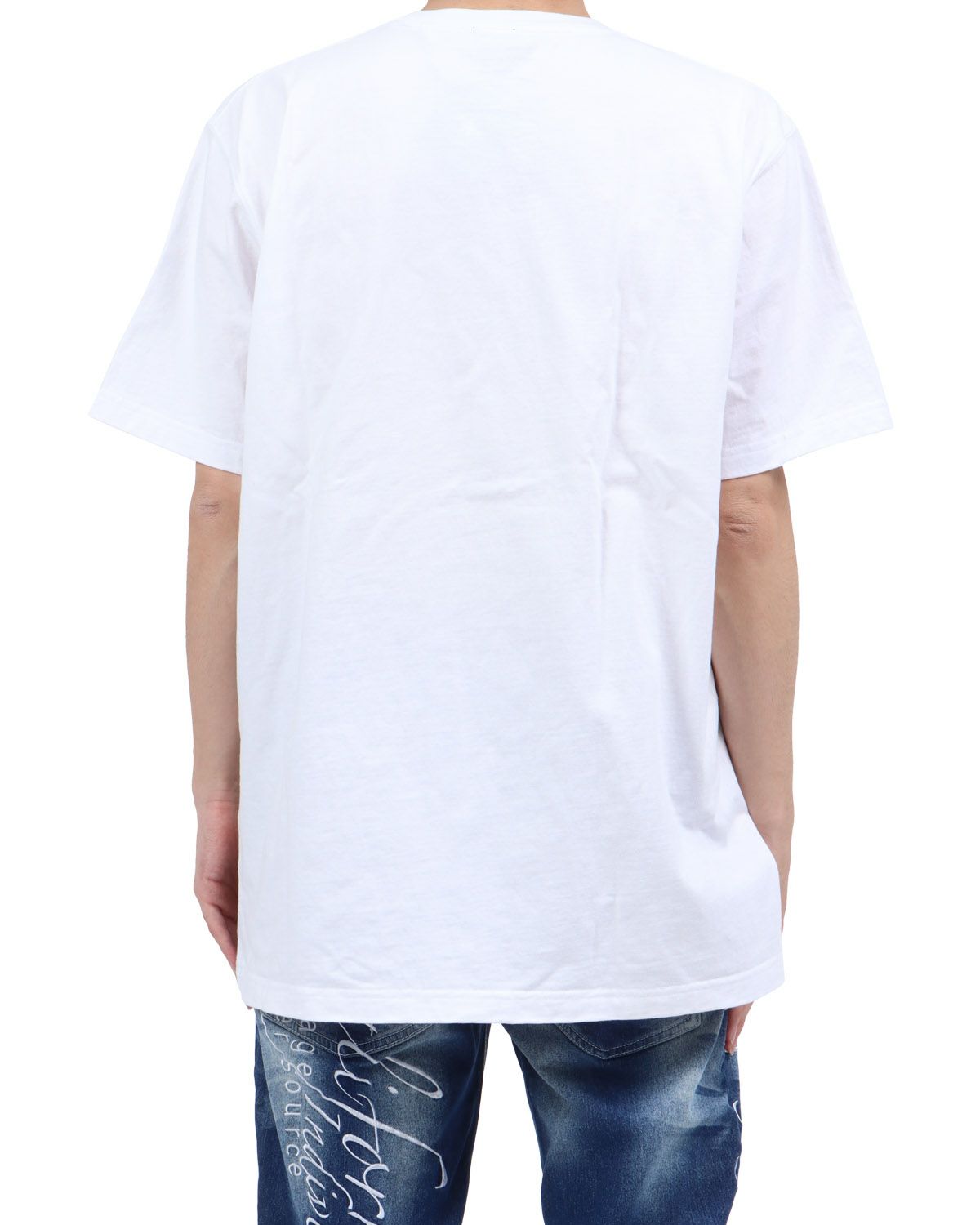 ホワイト×メインクーン：173cm63kg(XXLサイズ着用)