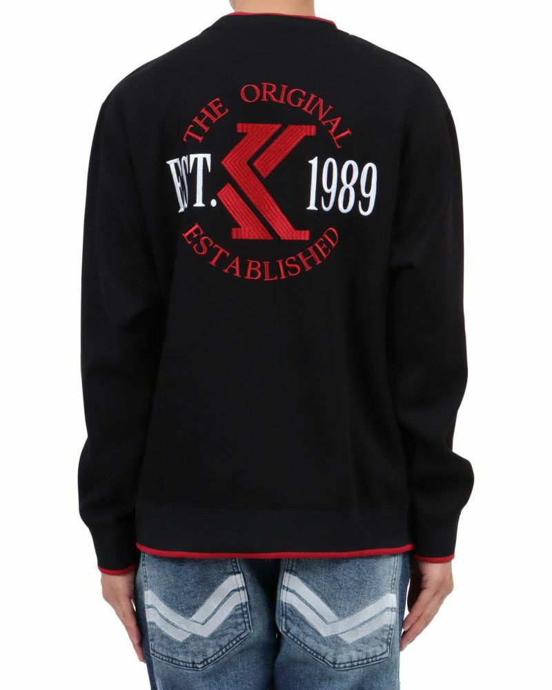 Karl Kani GOLF] UVカット 鹿の子 ダンボールニット トレーナー | PEET