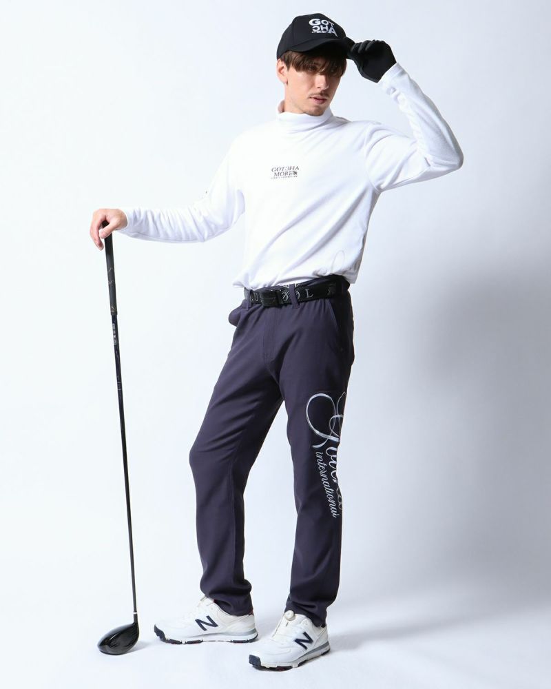 チャコール：180cm/70kg(Lサイズ着用)