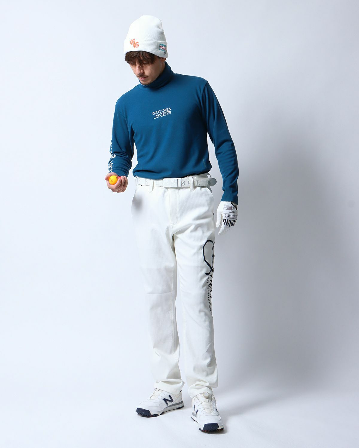 ホワイト：180cm/70kg(XLサイズ着用)