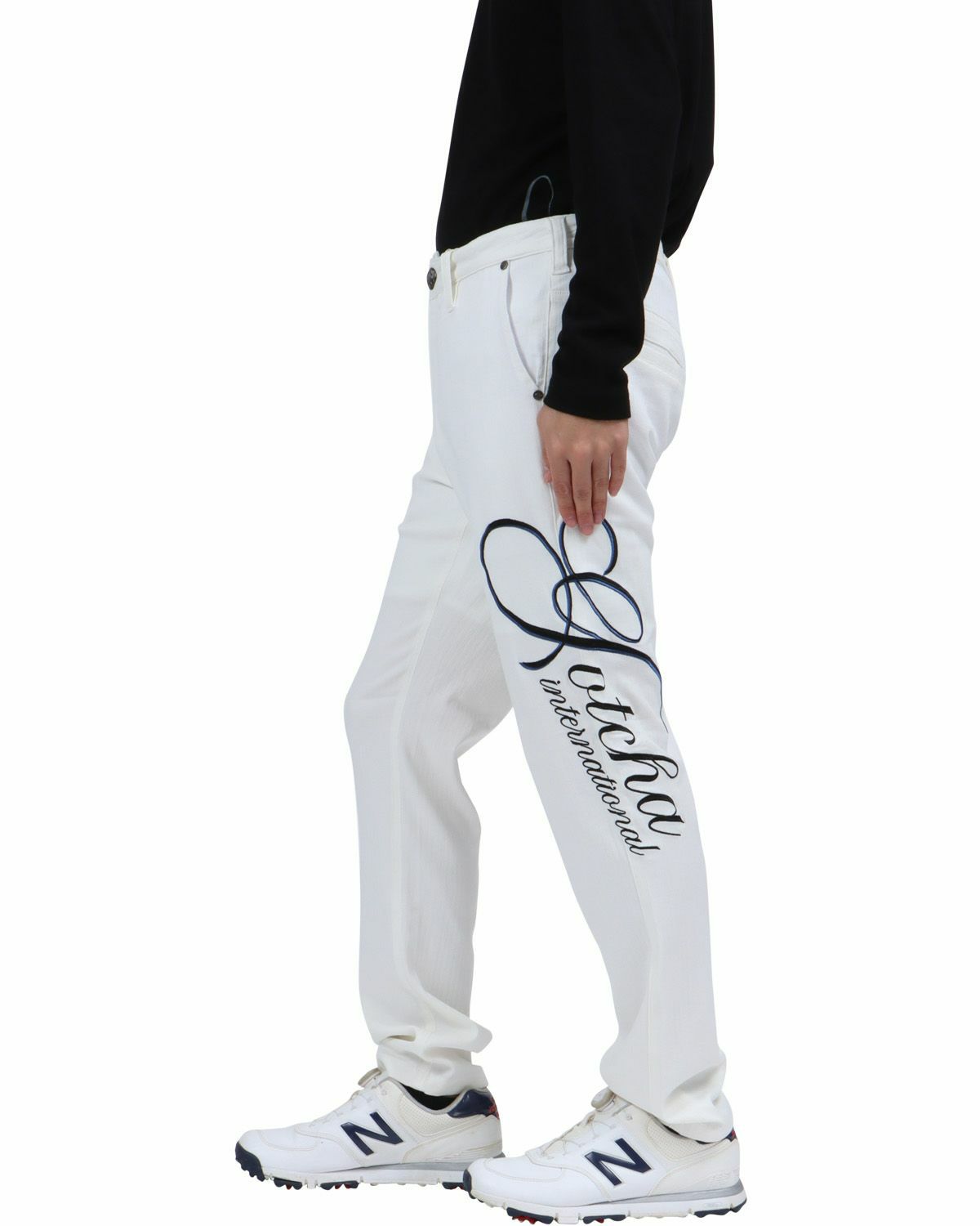 ホワイト：173cm63kg(Mサイズ着用)