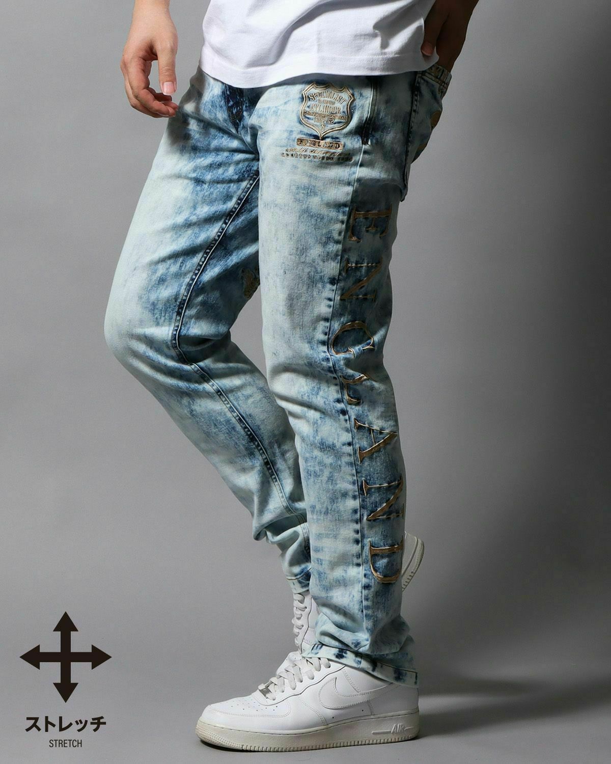 ブリーチ：178cm/75kg(Lサイズ着用)