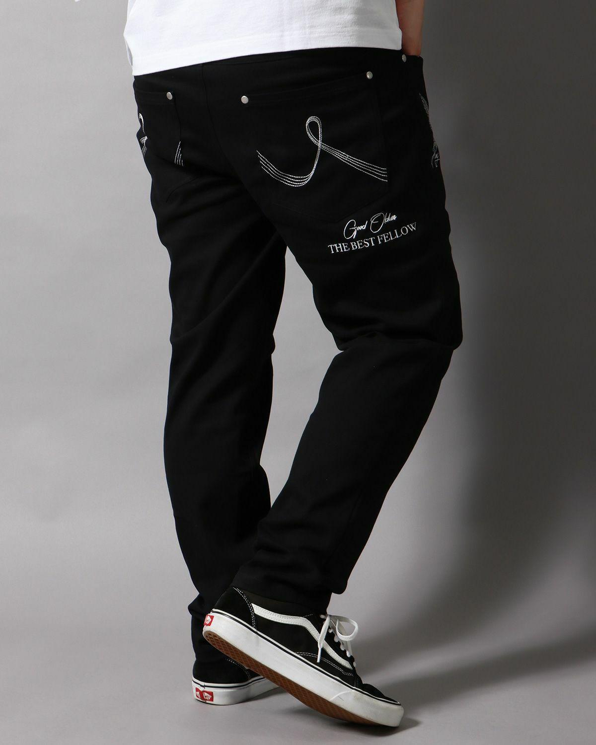 ブラック：178cm/75kg(Lサイズ着用)