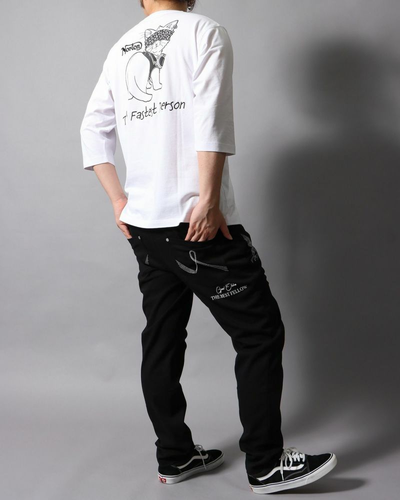 ブラック：178cm/75kg(Lサイズ着用)