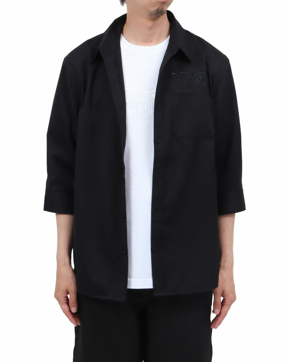 ブラック：174cm62kg(Lサイズ着用)