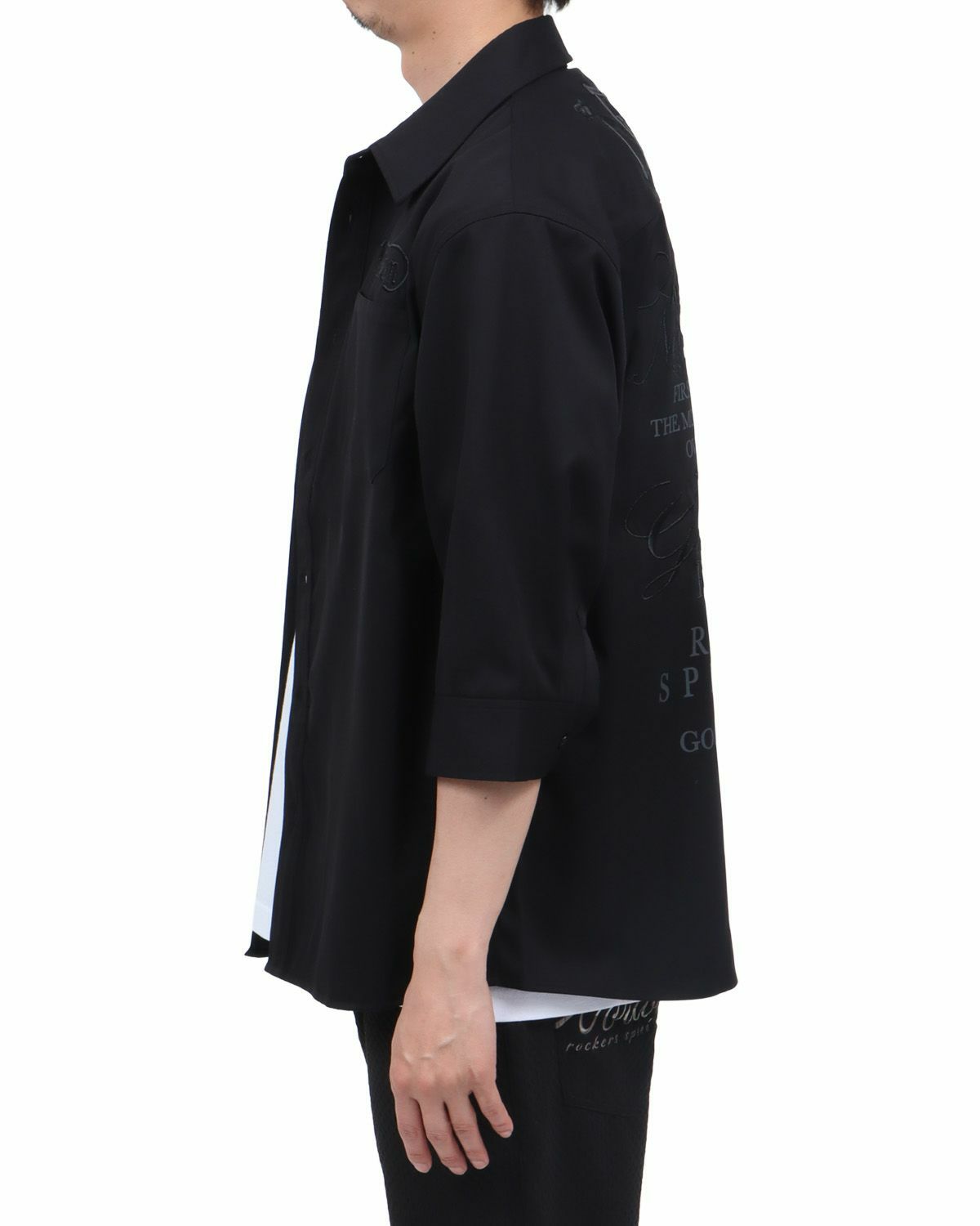 ブラック：174cm62kg(Lサイズ着用)