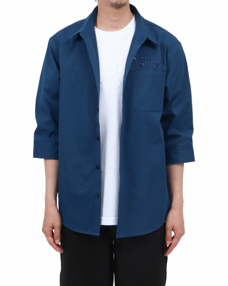 ブルー：174cm62kg(Lサイズ着用)