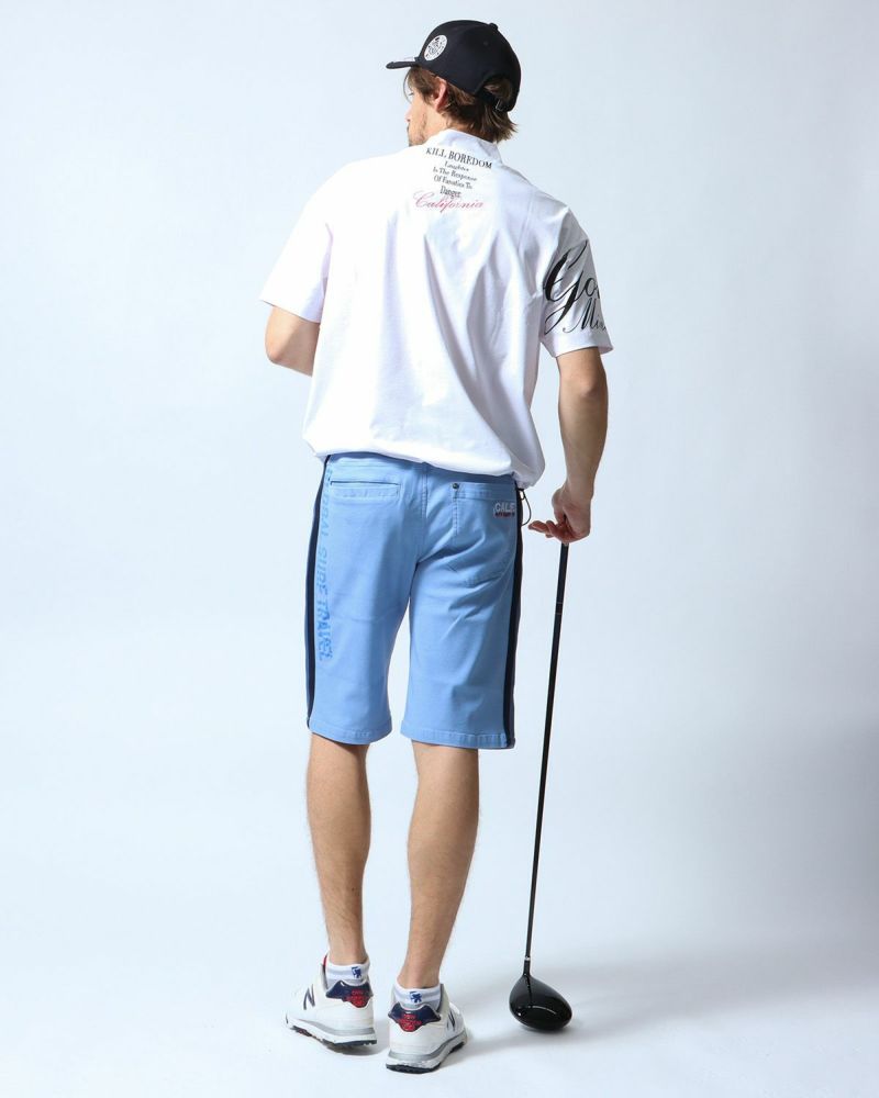 ライトブルー：183cm/70kg(Lサイズ着用)