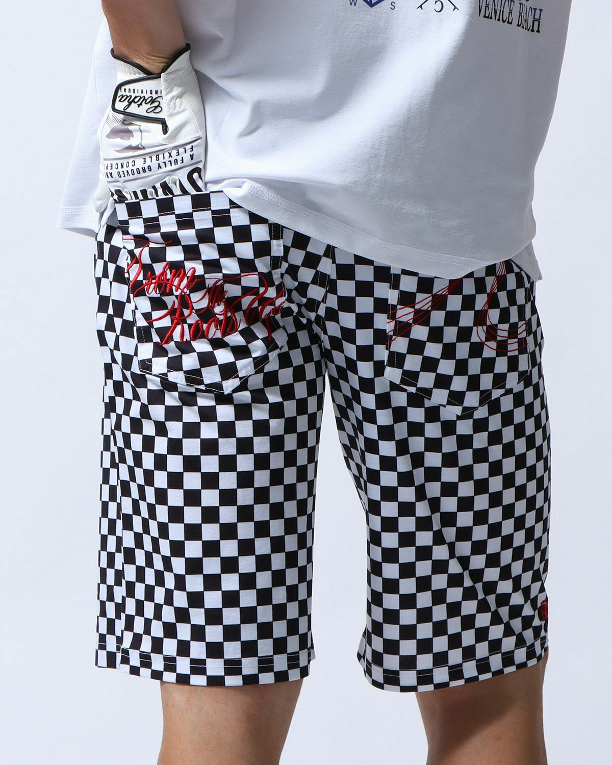 ホワイト：180cm/70kg(Mサイズ着用)