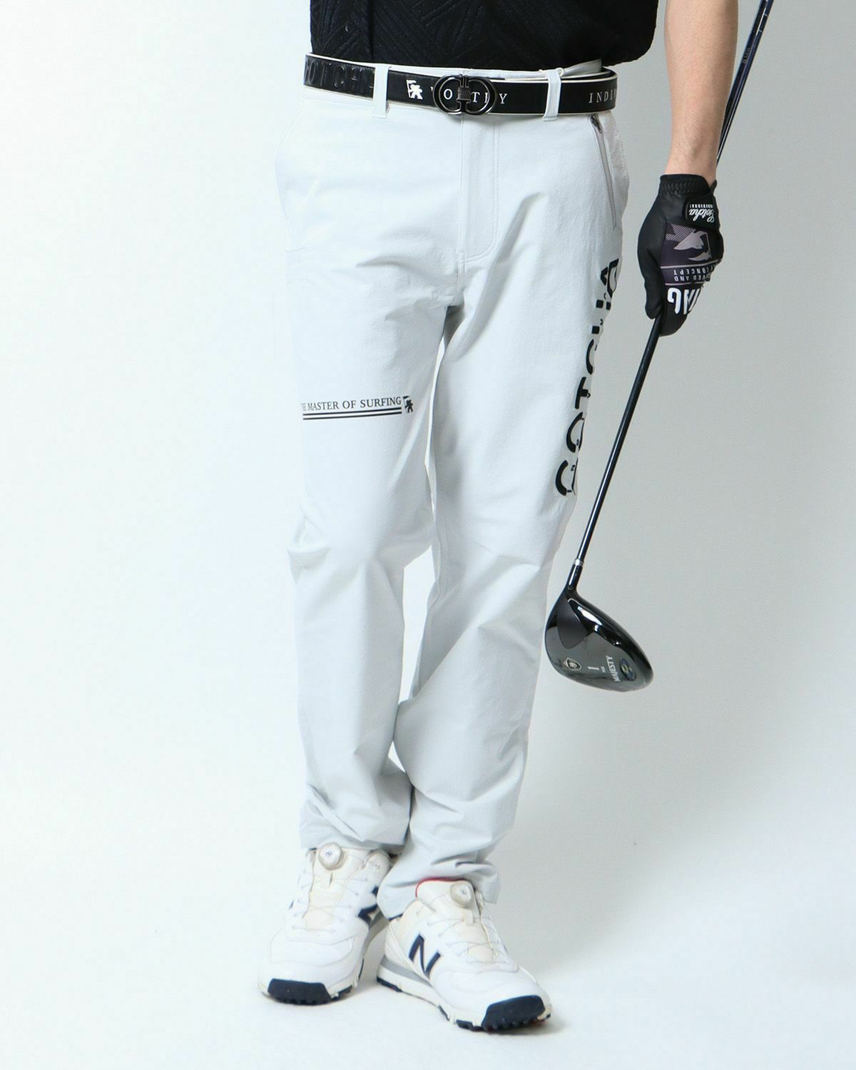 ホワイト：180cm67kg(Lサイズ着用)