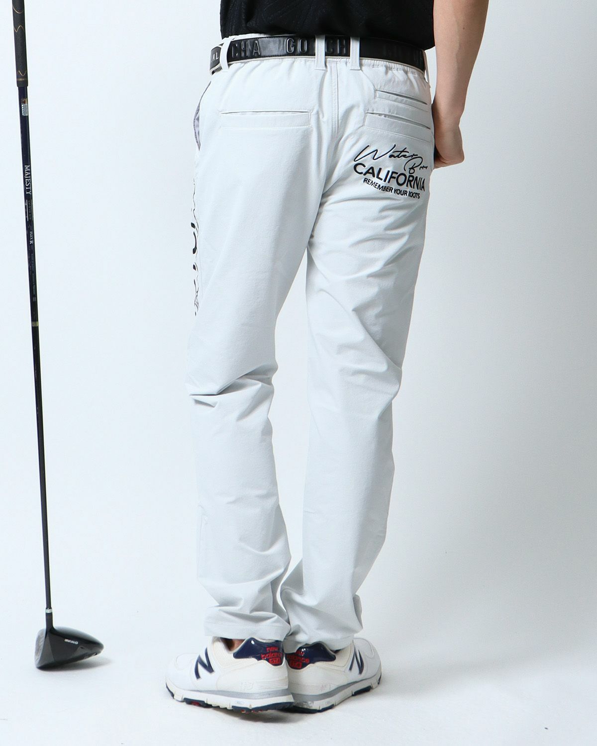 ホワイト：180cm67kg(Lサイズ着用)