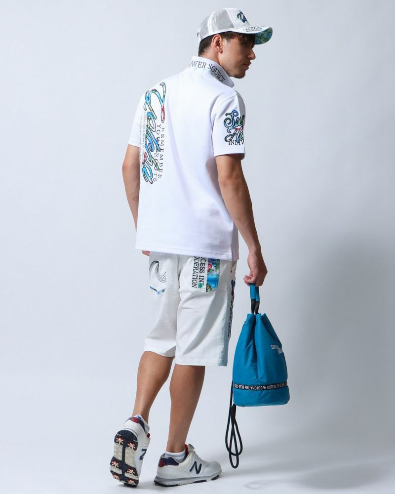 ホワイト：180cm/70kg(Lサイズ着用)