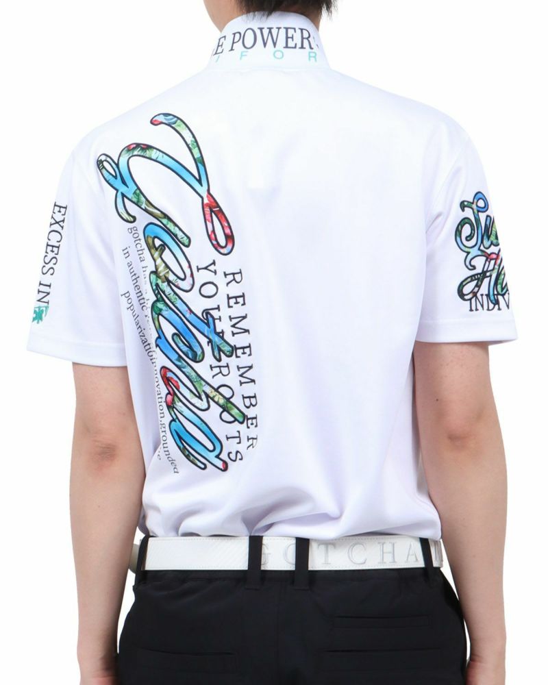 ホワイト：174cm62kg(Lサイズ着用)