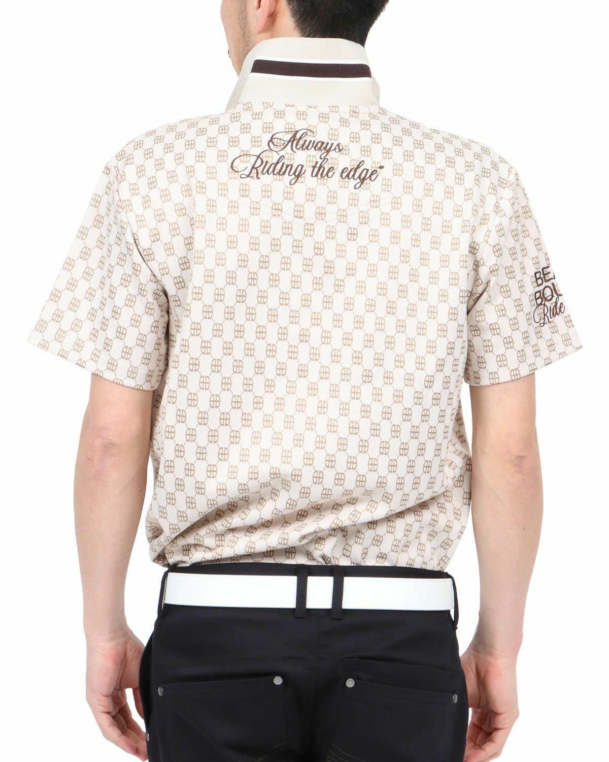 オフホワイト：180cm67kg(Lサイズ着用)