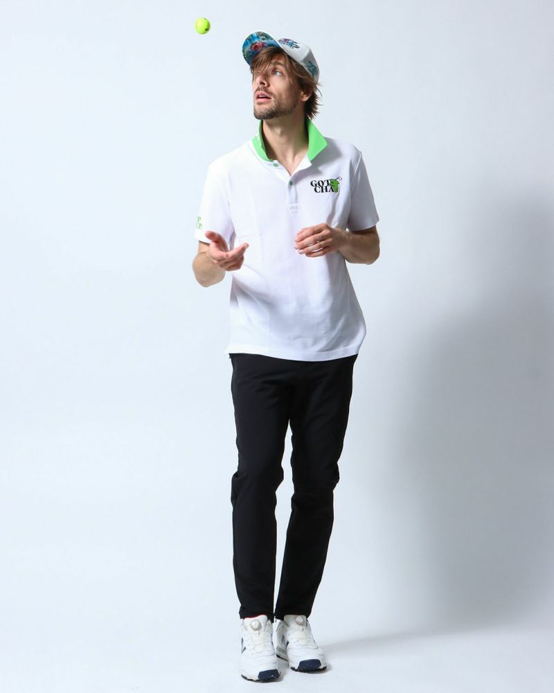 ホワイト：183cm/70kg(Lサイズ着用)