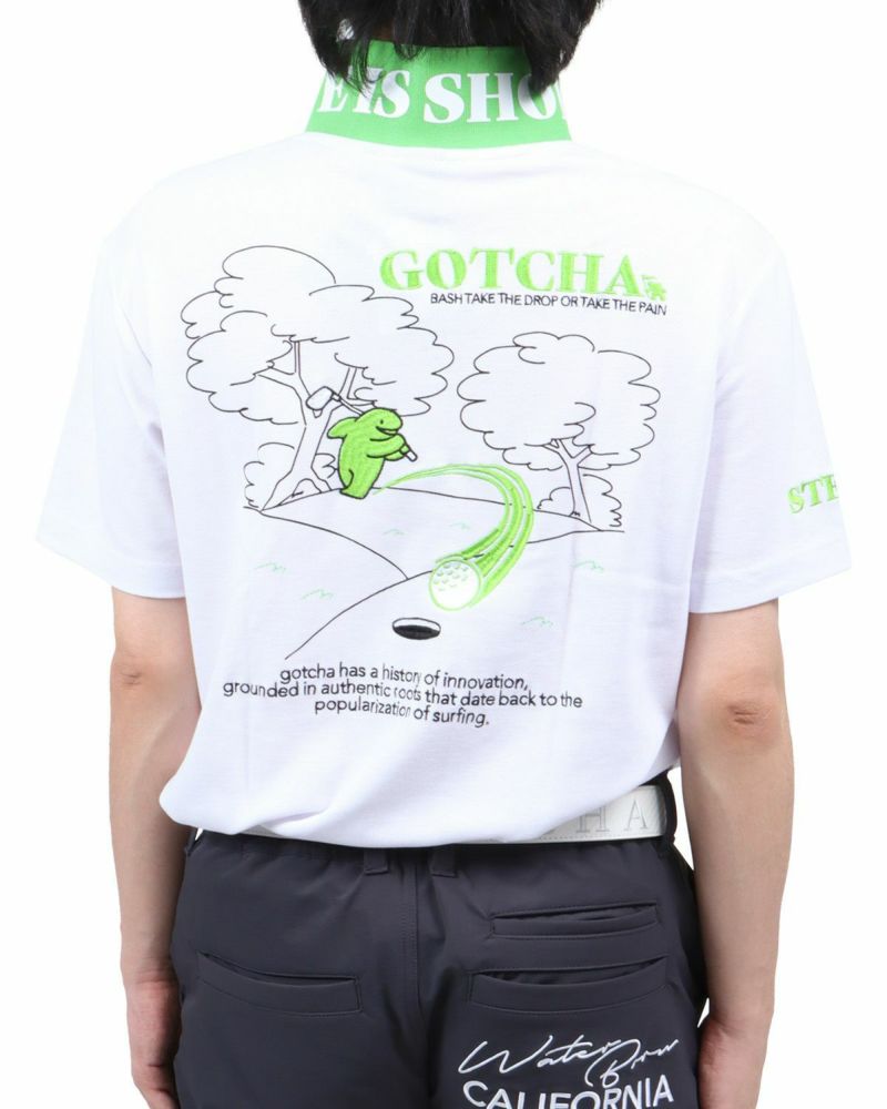 ホワイト：173cm60kg(Lサイズ着用