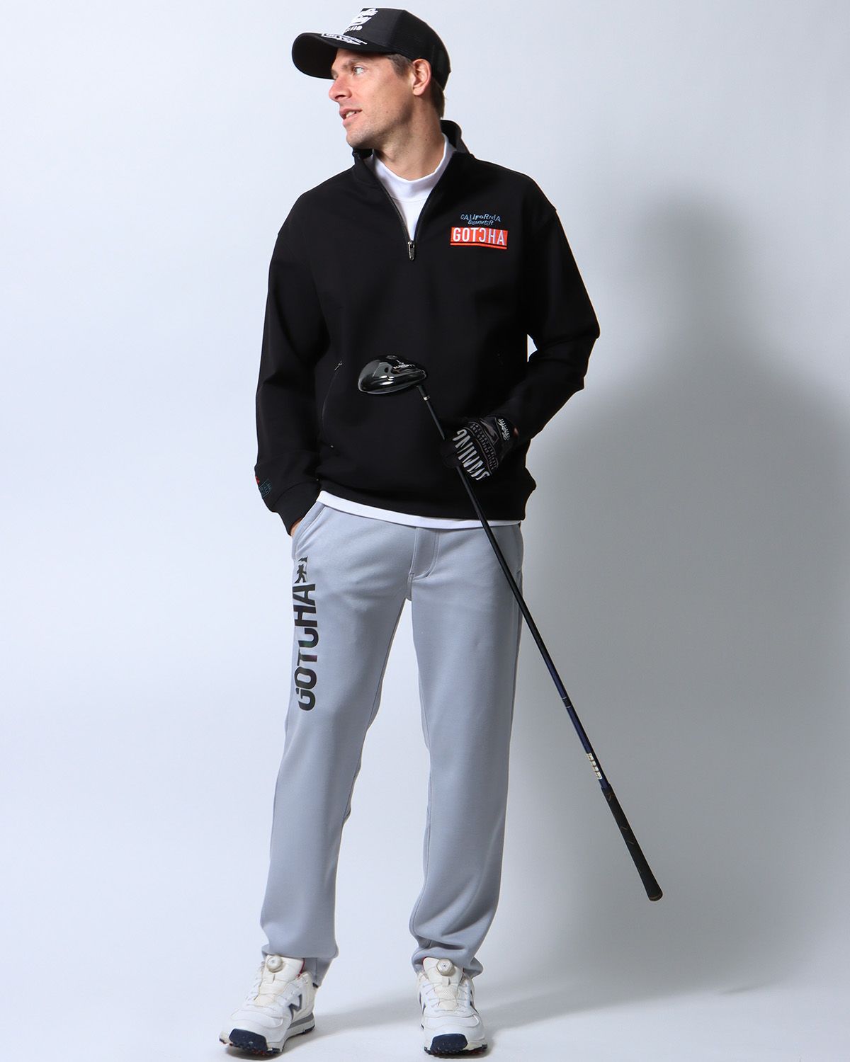 ブラック：183cm/70kg(Lサイズ着用)