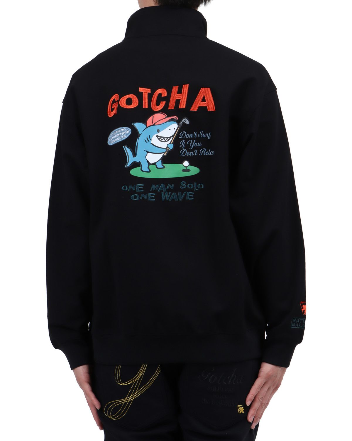 ブラック：174cm62kg(Lサイズ着用)