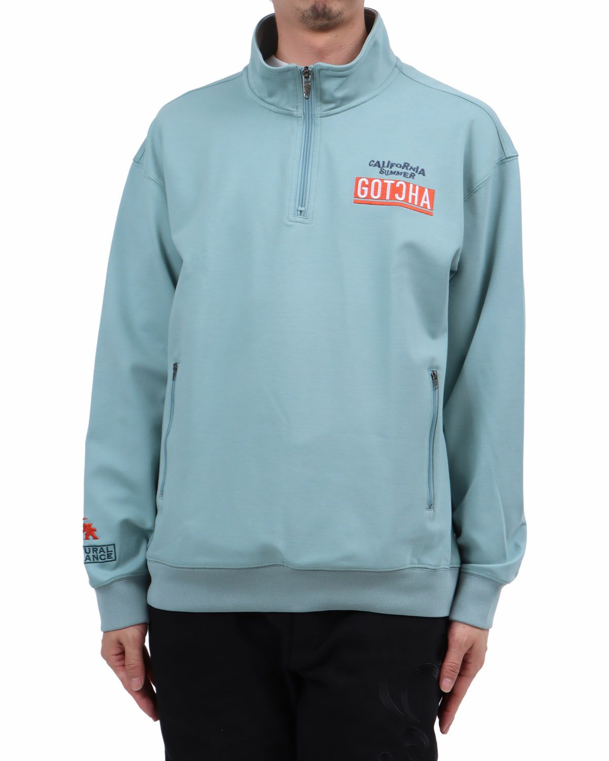 ブルーグレー：174cm62kg(Lサイズ着用)