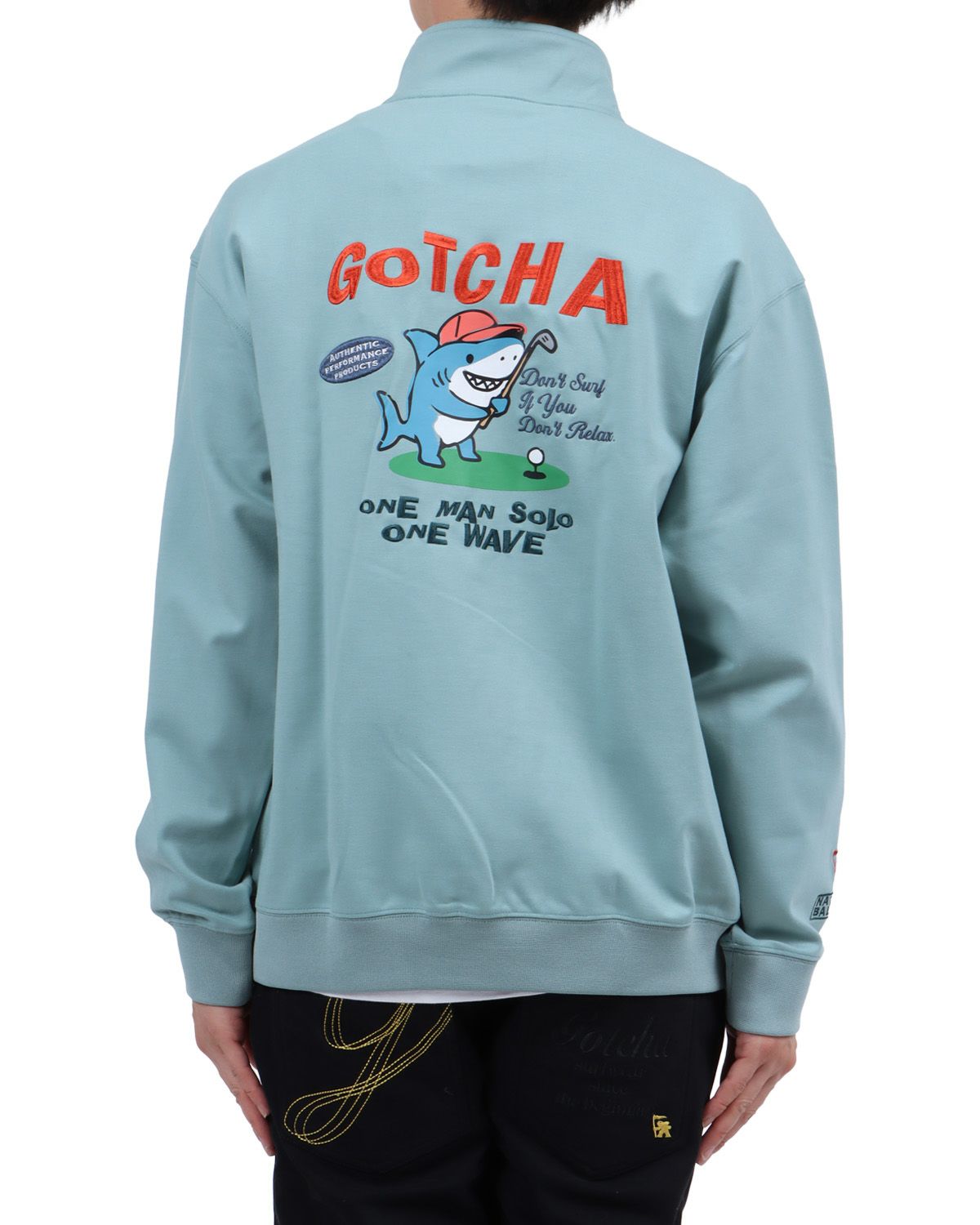 ブルーグレー：174cm62kg(Lサイズ着用)