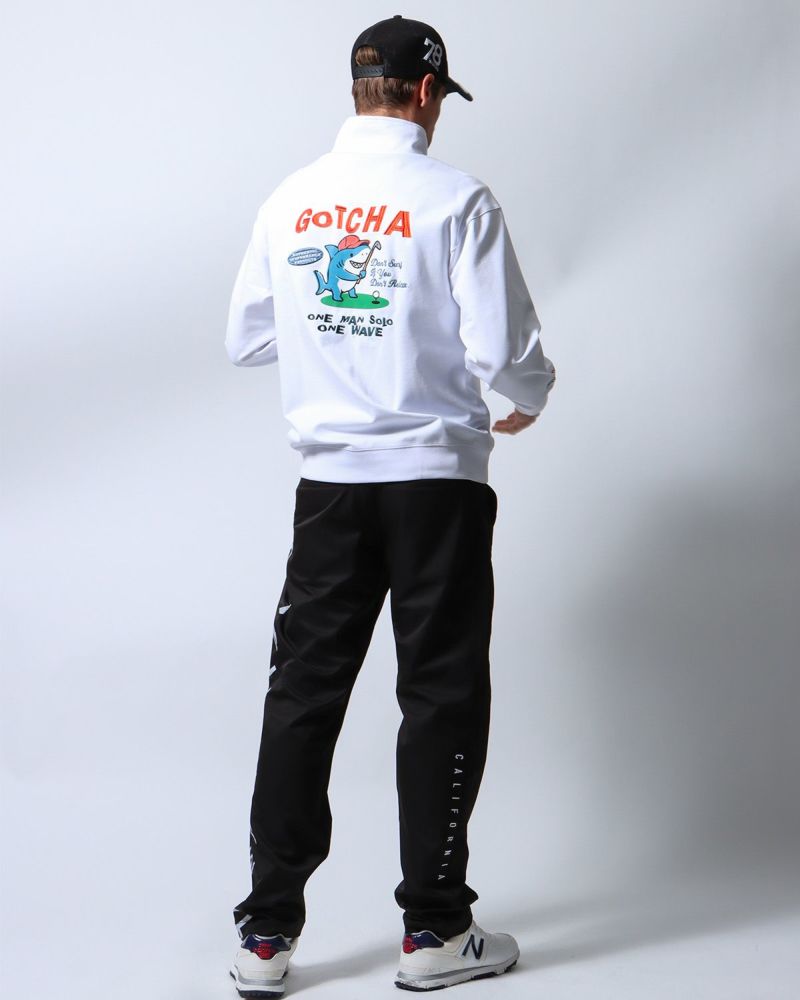 ホワイト：183cm/70kg(Lサイズ着用)