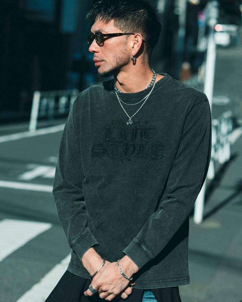 ブラック:183cm(Lサイズ着用)