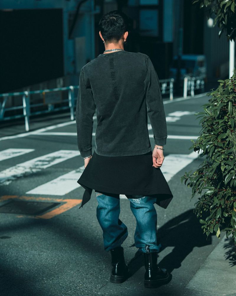 ブラック:183cm(Lサイズ着用)