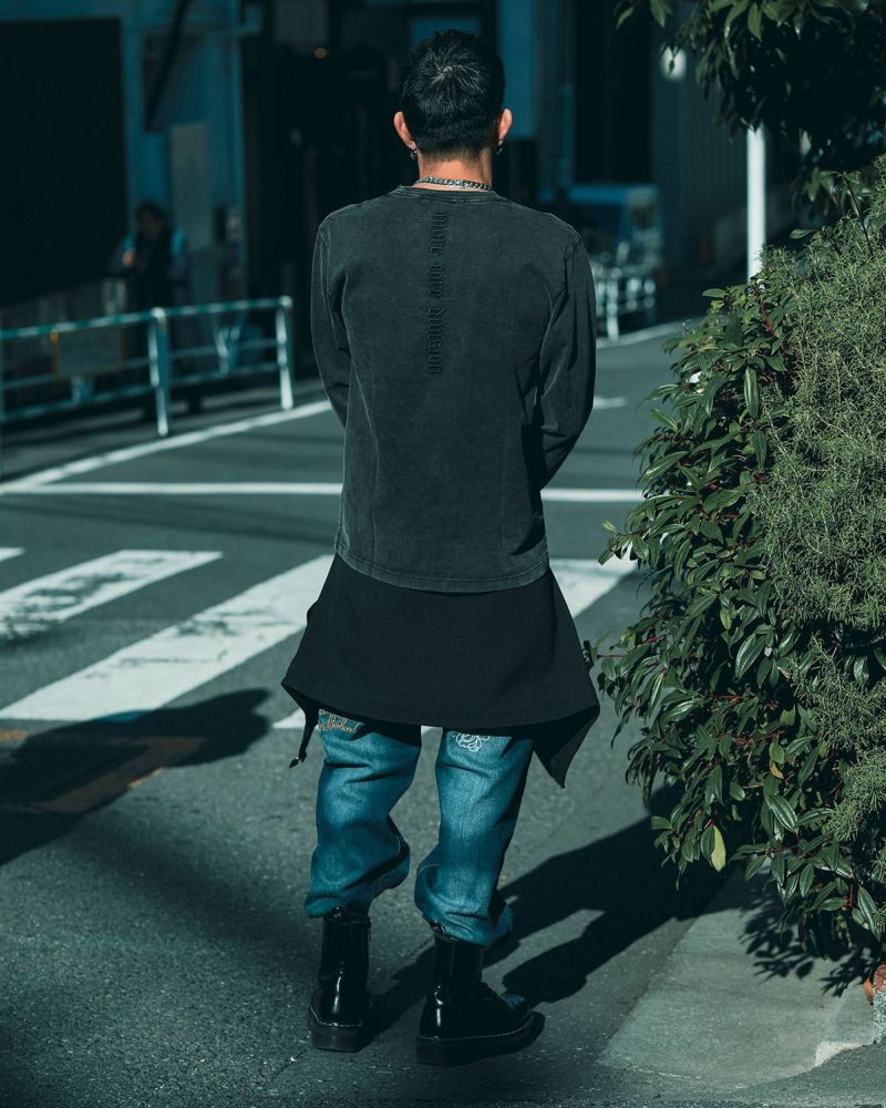 ブラック:183cm(Lサイズ着用)