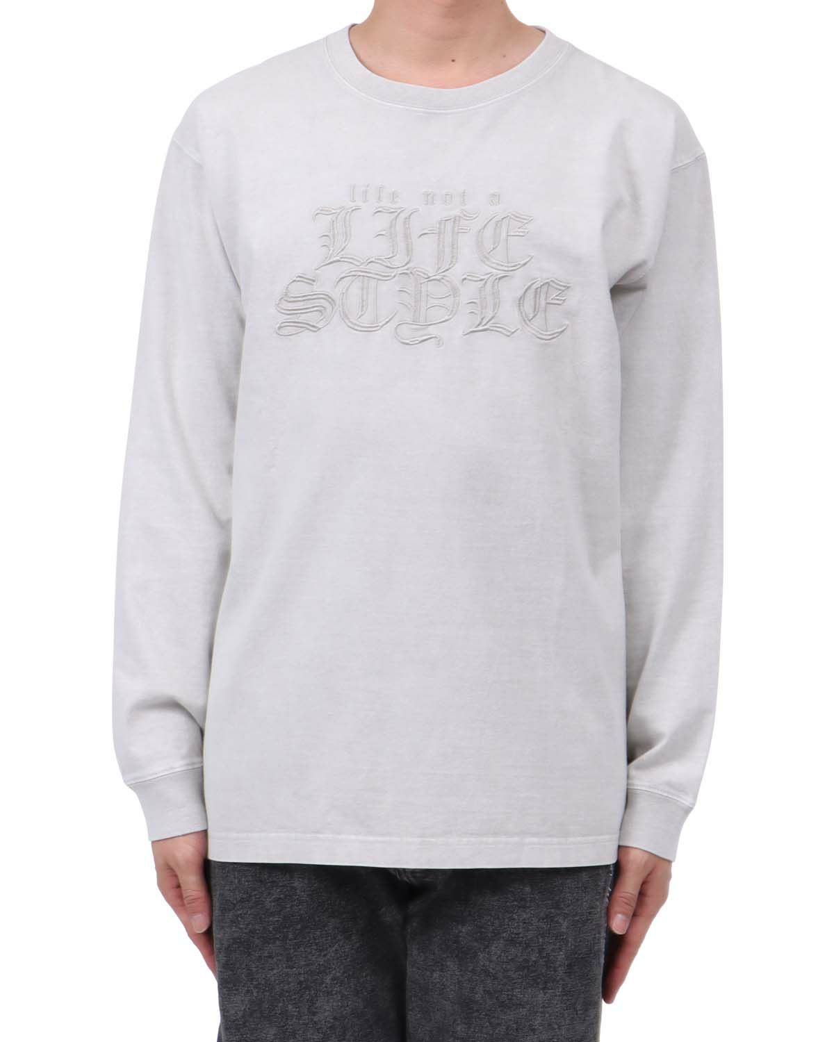 ライトグレー：174cm62kg(Lサイズ着用)