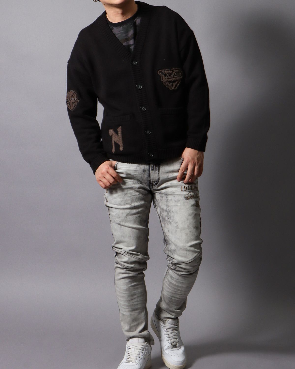 ブラック：178cm/75kg(Lサイズ着用)