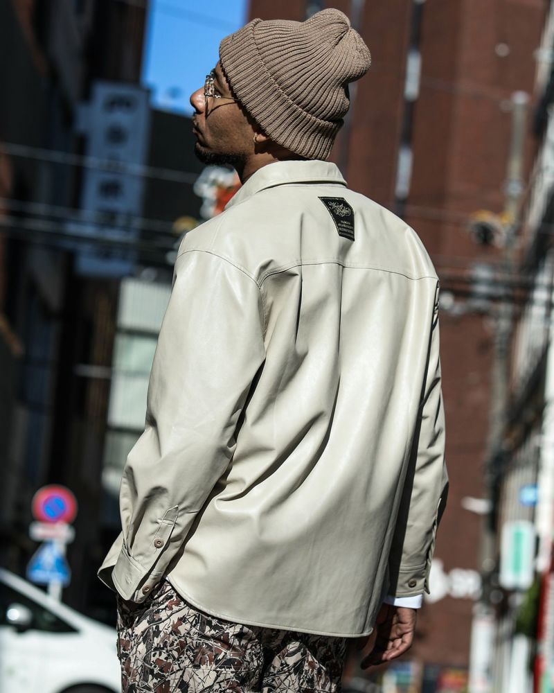 サンドベージュ：183cm(Lサイズ着用)