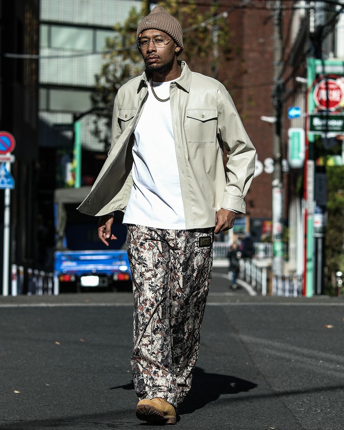 サンドベージュ：183cm(Lサイズ着用)