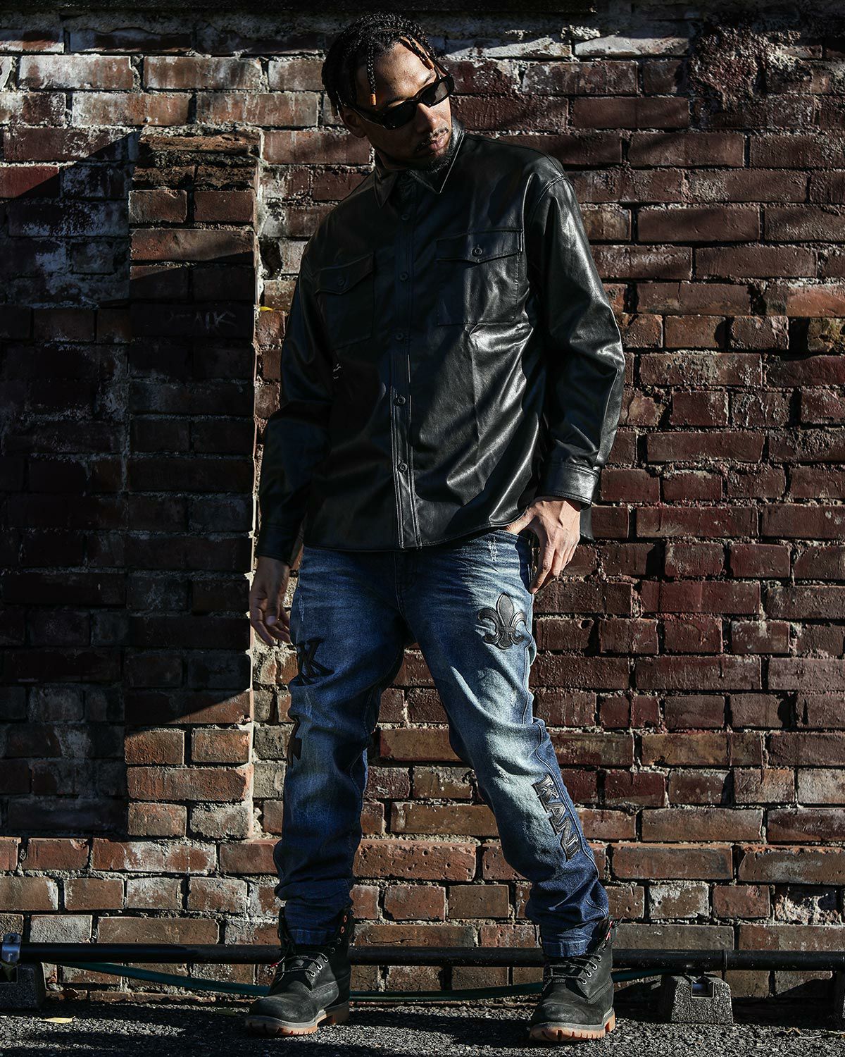 ブラック：183cm(XLサイズ着用)